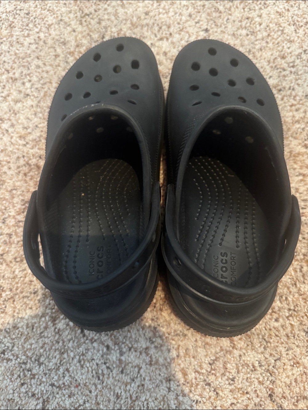 Crocs Kids Black Clog Sandals